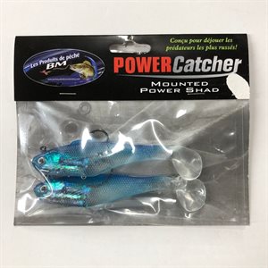POWER CATCHER 5.5" BLEU / TRANSPARENT