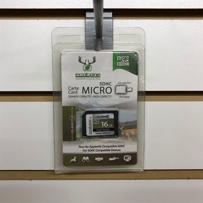 Carte micro SDHC 16GB classe 10