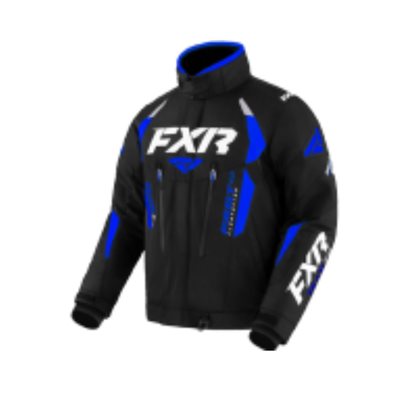 FXR MANTEAU TEAM FX BLACK / ROYAL BLUE HOMME XLARGE 220004-1044-16