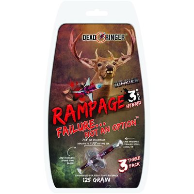 Pointes de chasse Rampage 125gr